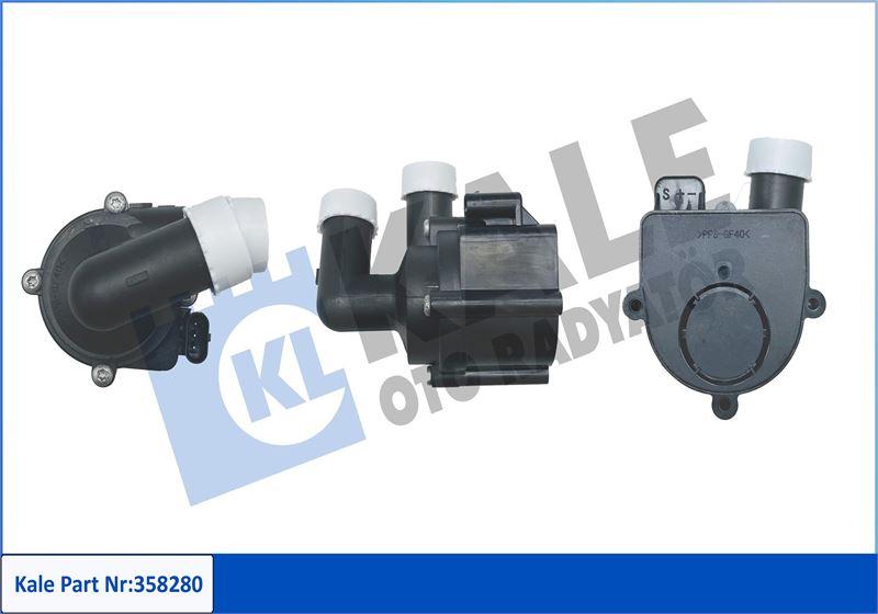 EK SU POMPASI ELEKTRIKLI VW CADDY 11- GOLF 07>14 PASSAT 08>15 LEON 06>13 - KALE RADYATOR - OEM 7E0965561F