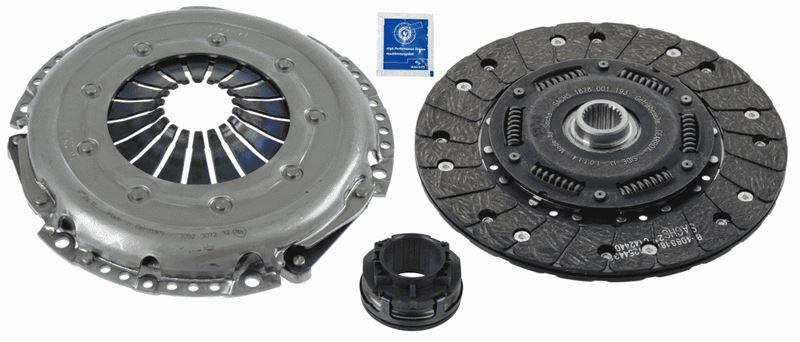 DEBRIYAJ SETI PASSAT-A4-A6 1.9TDI (96-01) (AFN-1Z-AHH-AHU-AFN-AVG) - SACHS-ITHAL - OEM 028198141CX