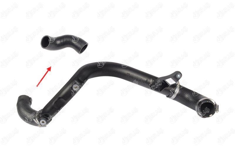 TURBOSARJ HORTUMU SOL MINI W16 R55 R56 KUCUK - IBRAS - OEM 13712753079
