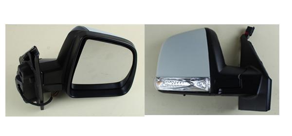 DIŞ DİKİZ AYNASI ELEKTRİKLİ SAĞ DOBLO III 2011 MD. SİNYALLİ (KATLANIR / POWER FLOK) ASTARLI (10 FİŞ) - GOLD - OEM 735645699