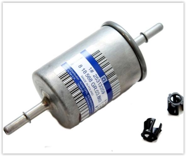 BENZIN FILTRESI ASTRA G VECTRA B VECTRA C CORSA C SIGNUM TIGRA B MERIVA A OMEGA B CORSA B TIGRAA BRAVO BRAVA TEMPRA MAREA A2 A3 CORDOBA IBIZA II III IV FABIA GOLF V TOURAN POLO 1.2 1.4 1.6 1.8 2.0 - GM - OEM 25313359