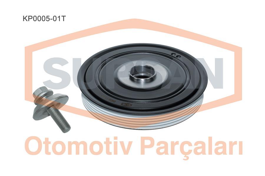 KRANK KASNAĞI P107-207-P307-P308-P406-P407-PARTNER-BERLINGO-C1-C2-C3-C4-XSARA-FOCUS II-FIESTA 02> 1.4-1.6 HDI-TDCI VOLVO C30 06>12 1.6D S40 II 05>12 1.6D V50 05>12 1.6D MAZDA II 1.4CD III 1.6DI - SUPSAN - OEM 0515.V7