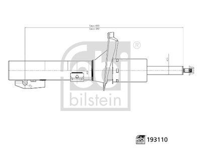AMORTİSÖR ÖN TRANSİT V347/V348 06> SAG/SOL (GAZLI) - FEBI - OEM 6C1118045AE