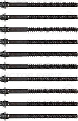 SİLİNDİR KAPAK CİVATA (SAPLAMA) TAKIMI (10 ADET) P306 97>02 P406 95>00 XSARA 97>00 1.8 16V (XU7JP4) - V.REINZ - OEM 0204.80