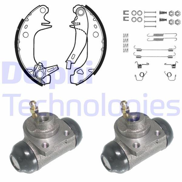 FREN PABUÇ KİTİ ARKA CITROEN VİSA 03/84>88 - DELPHI
