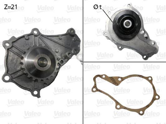 DEVİRDAİM PEUGEOT P206-P207-P208-P307-P308-P1007-P2008-BIPPER CITROEN C1-C2-C3-DS3-XSARA-NEMO 1.4 HDI DV4 FIESTA-FUSION 1.4 TDCI - VALEO - OEM 1609417380