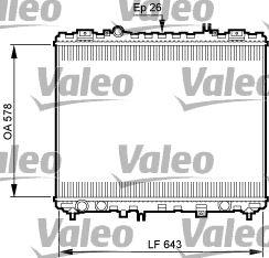 RADYATOR SORENTO - VALEO - OEM 25310-3E030