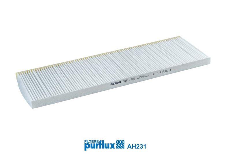 POLEN FİLTRESİ JUMPER-DUCATO-BOXER 1.9D-1.9TD-2.5D-2.5TD-2.5TDI-2.8D-2.8HDI (94-02) - PURFLUX - OEM 1312766080
