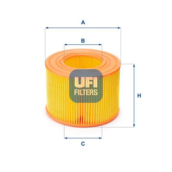HAVA FİLTRESİ MGN I 2.0-LGN I 2.0 109HP-R19 1.9D-SCENIC I-II 2.0 - UFI - OEM 7700957336