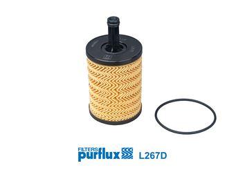 YAĞ FİLTRESİ T5-T4-PASSAT-POLO-BORA-GOLF-JETTA-TOURAN-TIGUAN-CORDOBA-LEON-IBIZA-TOLEDO-CADDY-(L267A) - PURFLUX - OEM 045115466