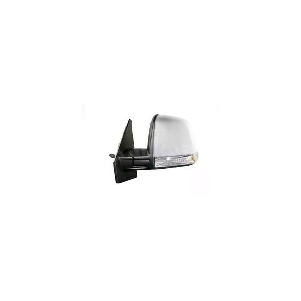 DIŞ DİKİZ AYNASI SOL FIAT DOBLO 11=> (MEKANİK - ASTARLI - SİNYALLİ) - GOLD - OEM 735528050