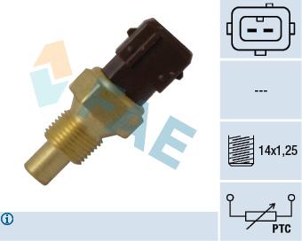 SU SICAKLIK MÜŞÜRÜ PARTNER-BERLINGO 1.9D-SAXO-106 1.4-1.6-306 1.6-1.8 2 FİŞLİ - FAE - OEM 1338.55