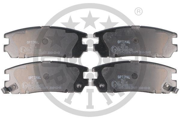 FREN BALATA SETİ DİSKLİ FREN TROOPER IIUB)-TROOPER II Soft TopUB)-TROOPER III-TROOPER III Soft TopF - OPTIMAL - OEM 1605019
