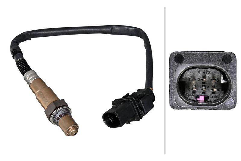 OKSİJEN SENSÖRÜ P207-P308-P508-P2008-P3008-C3-C4-C5-PARTNER-BERLINGO-DS3-DS4- 1.4-1.6 VTİ MİNİ R55 R56 R57 - HELLA - OEM 1618.LL