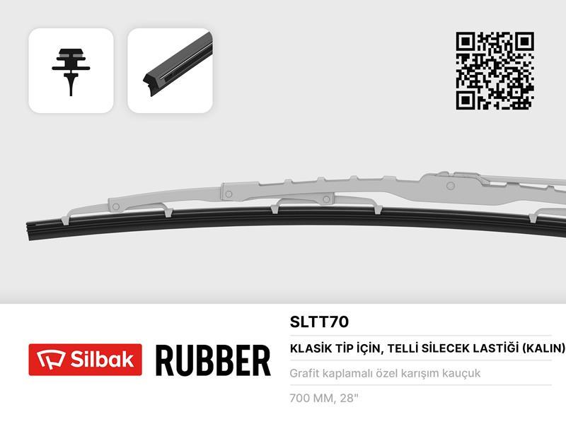SİLECEK LASTİĞİ 700MM TELİ ÜZERİNDE RENAULT PREMİUM (05/96-12/05) - SILBAK