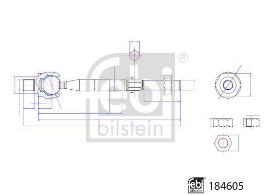 ROT MİLİ KIA - FEBI - OEM 56540G6000