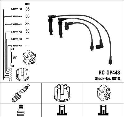 RC-OP448 ATEŞLEME KABLOSU - NGK