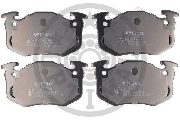 ÖN BALATA RENAULT R5 72>85 CLIO I 91>98 EXPRESS 85>92 TWINGO I 93>07 FİŞLİ - OPTIMAL - OEM 7701203842