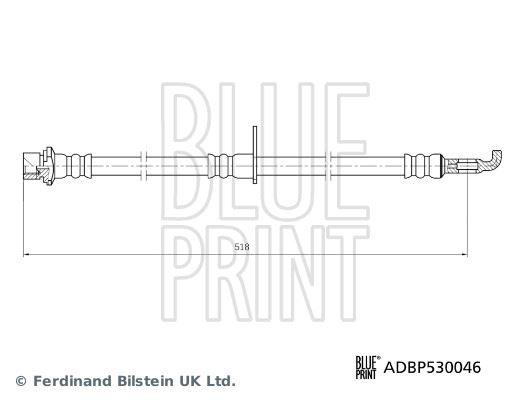 FREN HORTUMU ES VII UX UX E-FOUR — BLUEPRINT ADBP530046 - BLUEPRINT - OEM 9094702H69