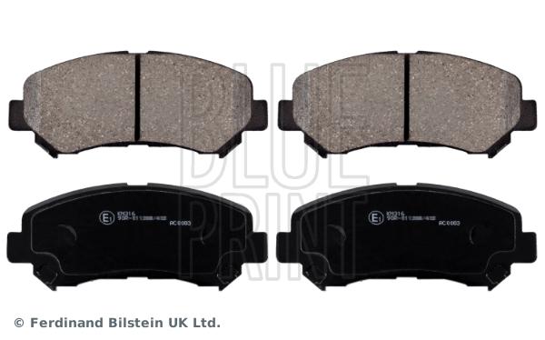 ÖN FREN BALATA NISSAN QASHQAI 1.5L Dci K9K dizel 1.6L 2.0L HR16 HR20 J10 06-13 / X-TRAIL 2.0L QR20 T31 07-> 2.0L M9R T31 dizel 07-> / KOLEOS 2.0 DCI 08=> - BLUEPRINT - OEM D1060ET01A
