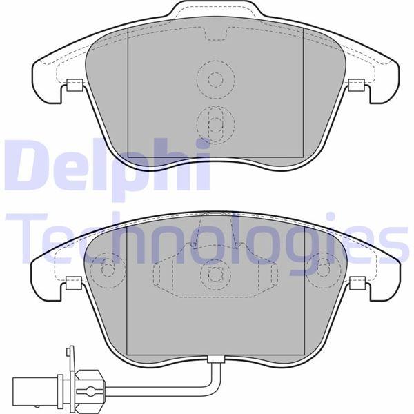 FREN BALATASI ON  AUDI A4 - A5 09=> - DELPHI - OEM 8K0698151A
