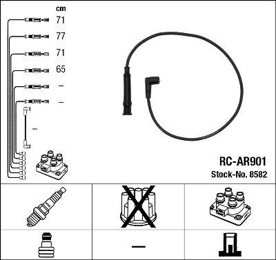 RC-AR901 ATEŞLEME KABLOSU - NGK