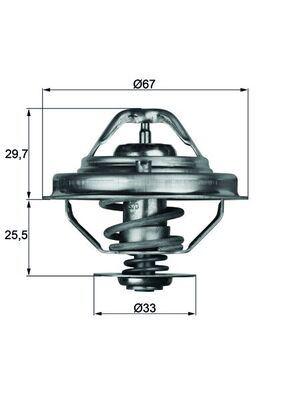 TERMOSTAT BMW 3 Touring (E36) 88C - MAHLE - OEM 11532246825