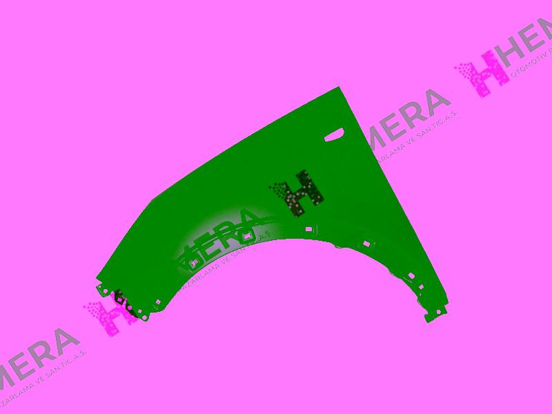 ÇAMURLUK ÖN SOL SAC SİNYAL VE DODİK DELİKLİ KIA SPORTAGE 2011> - GORDON - OEM 663113W000