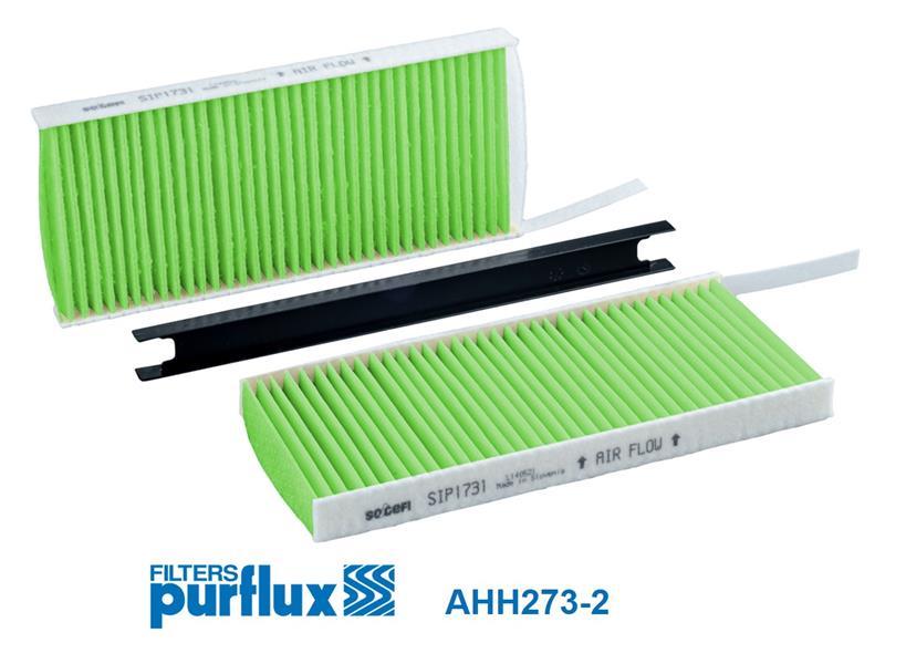 POLEN FİLTRESİ CABIN AIR — PURFLUX AHH273-2 - PURFLUX - OEM 8201676037