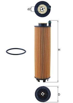YAG FILTRESI MERCEDES M256 OM654 W177 W247 W205 C257 W213 W223 V167 - MAHLE - OEM A2561840000