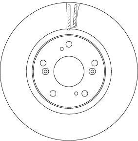 ON FREN DISKI AYNASI HAVALI HONDA CIVIC 13 > HONDA ACCORD 2.0 - 2.4 13 > 293×5 - TRW - OEM 45251TV2E02