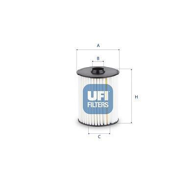 YAĞ FILTRESI FIAT DUCATO 21> 2.2D 2.3D - UFI - OEM 46349008
