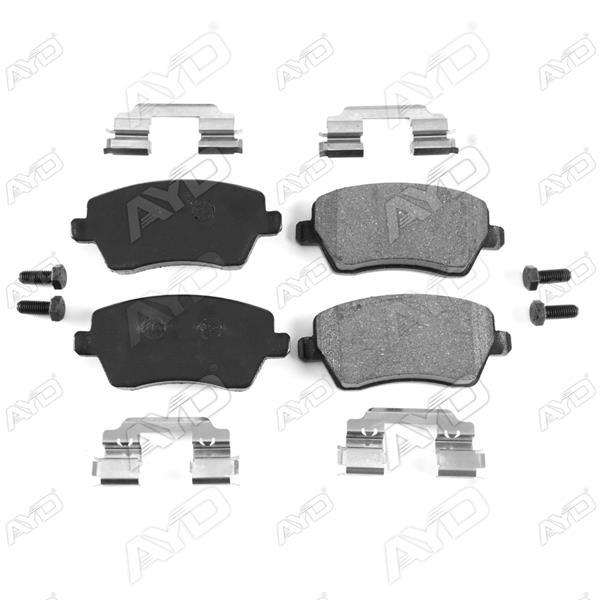 FREN BALATASI ON RENAULT CLIO III-IV MODUS 04> EXPRESS 21> ZOE 12> KANGOO II 08> CAPTUR 13> DACIA DUSTER 10> LOGAN 04> DOKKER 12> . NISSAN MICRA III (K12) 03>10 NOTE 06> - AYD - OEM 410608481R