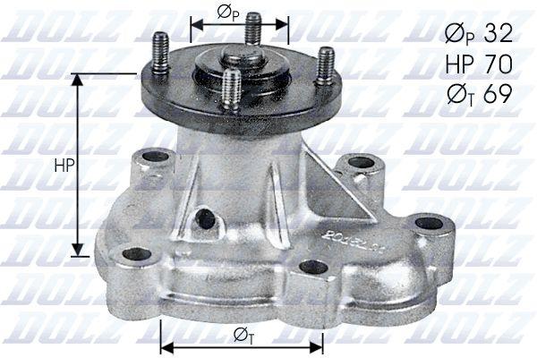 DEVİRDAİM COMBO B CORSA B (96-00) ASTRA F-VECTRA A 1.7 DZL. X17D - DOLZ - OEM 1334052