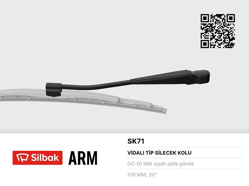 SİLECEK KOLU 700MM MERCEDES KAMYON BUYUK DELIKLI - SILBAK