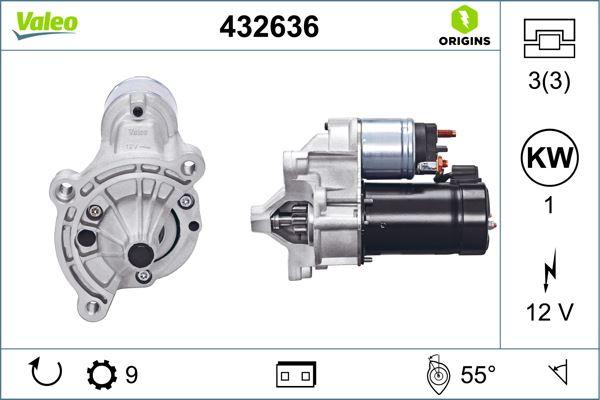 MARŞ MOTORU KOMPLE (1.1 KW) P205-P305-P306-P309-P405-P406-P508-P806-BOXER-JUMPER-EXPERT-PARTNER- BERLINGO-JUMPY-BX-XSARA - VALEO - OEM 5802.E4