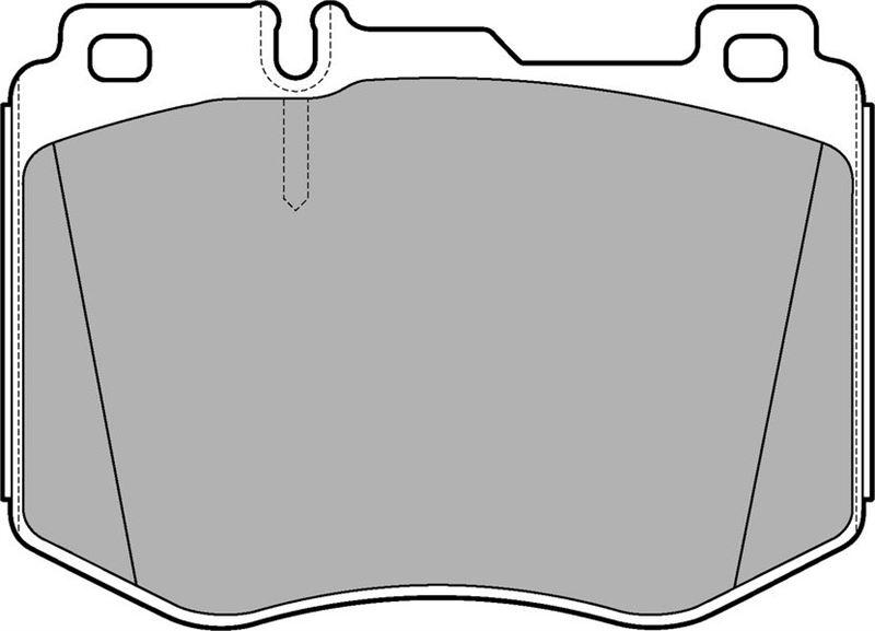 FREN BALATASI ON MERCEDES W205 S205 C205 A205 W213 S213 C238 A238 - VALEO - OEM A0004209603