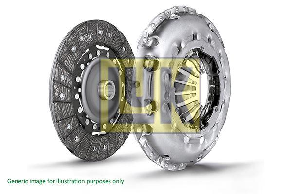 DEBRİYAJ SETİ (BASKI+DİSK) LACETTI-NUBIRA 1.4-1.6-1.8 16V (F14D3-F16D3) 2004 => - LUK - OEM 96349031