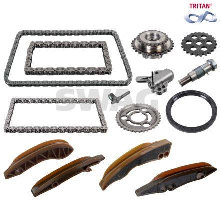 EKSANTRIK ZINCIR SETI ALT UST BMW B37 B57 F20 F40 F45 F46 G20 G11 G12 G14 G15 F48 F39 G01 G02 G05 - SWAG - OEM 11318570649