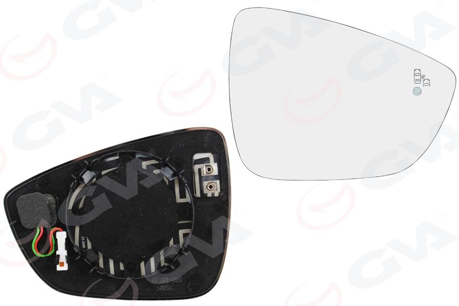 AYNA CAMI SAĞ FORD FOCUS 18> (KÖR NOKTALI) - GVA - OEM JX7B17K740KA