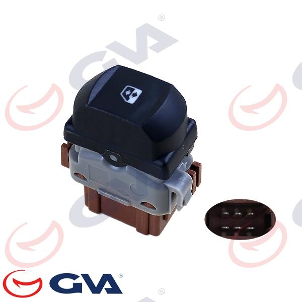 CAM AÇMA ANAHTARI MEGANE II ÖN SAĞ (TEKLİ - YOLCU) - GVA - OEM 8200442266