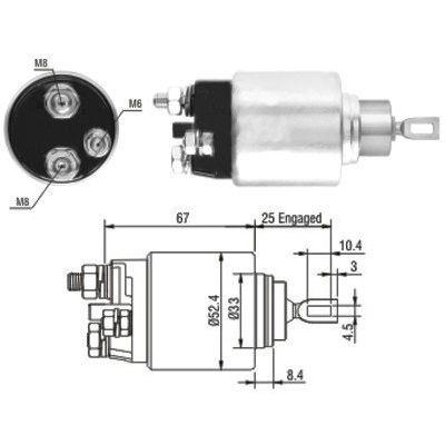 MARS OTOMATİĞİ 12V PEUGEOT BOXER III-CITROEN JUMPER III 06> TRANSIT V347 2.2TDCI-2.4 TDCI-3.2TDCI 06> DT PUMA (2.2HDI) DUCATO 2.2JTD 100CV - BOSCH - OEM 9675092580