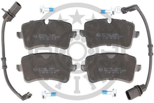 FREN BALATASI ARKA (116mm) A6  A7   11- - OPTIMAL - OEM 4G0698451A