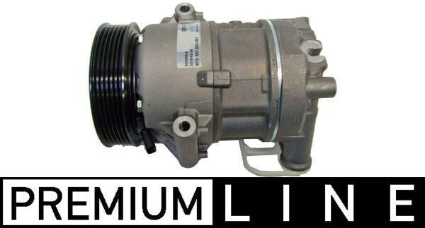 KLİMA KOMPRESÖRÜ FIAT EGEA 15> 500L 12> 1.3D MTJ 1.6 (12V 6 KANAL 110 MM) - MAHLE - OEM 51883101
