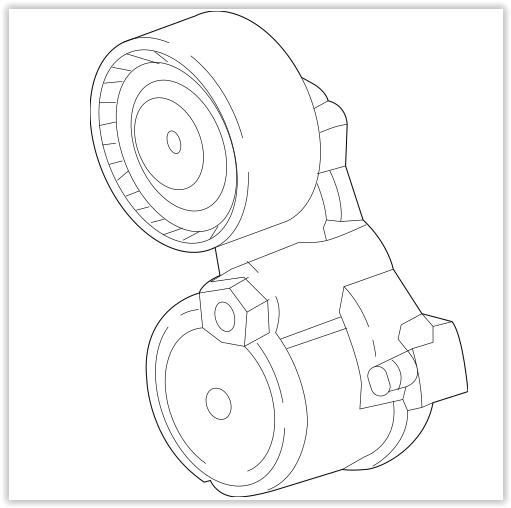 ALTERNATÖR GERGİ RULMANI (KÜTÜKLÜ) ASTRA K-MERIVA-INSIGNIA-ZAFIRA 1.6 16V B16DTR-DTC-DTE-A16DTH-D16D - GM - OEM 55570067