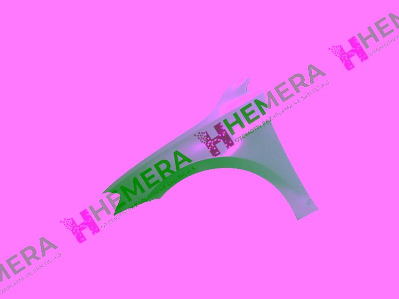 ÇAMURLUK ÖN SOL SAC SİNYAL DELİKSİZ VOLKSWAGEN GOLF 2013-2016 - SIMYI - OEM 5G0821105A