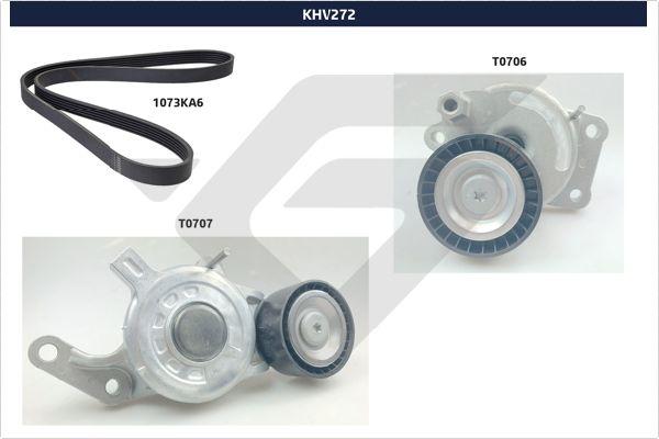 ALTERNATÖR GERGİ KİTİ (6PK1073) GRANDLAND-VIVARO C-ZAFIRA LIFE-P308-P508-P3008-P5008-EXPERT- JUMPY- C4-C5-DS4-DS5-PROACE VERSO 2.0 BlueHDI DW10 - HUTCHINSON - OEM 1616876980