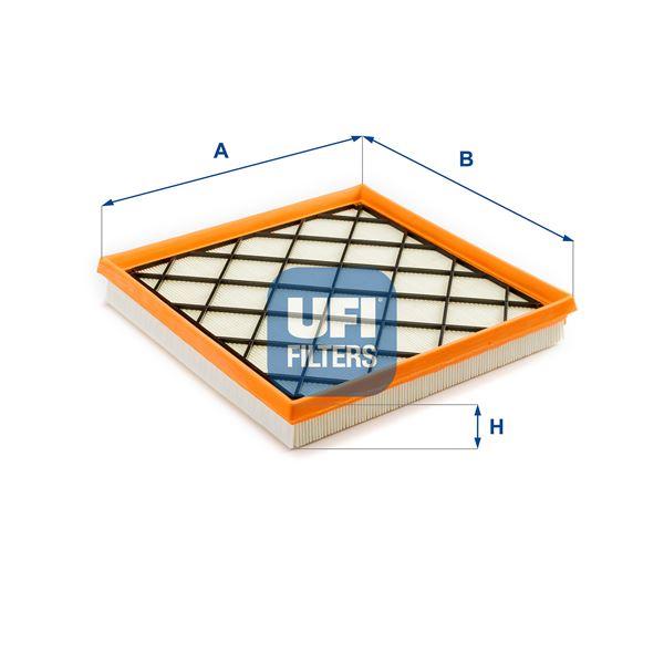 HAVA FILTRESI ASTRA J 1.4 (09-15)CHEVROLET CRUZE 1.6 1.8 09> A14XEL-A14XER-B14XER - UFI - OEM 835056