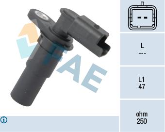 KRANK MİLİ SENSÖRÜ RENAULT CLIO III 05>12 LAGUNA III 07>15 MEGANE III 09>15 MODUS 04> DACIA DUSTER 10> 1.4 K4J 1.6 K4M - FAE - OEM 8200647559