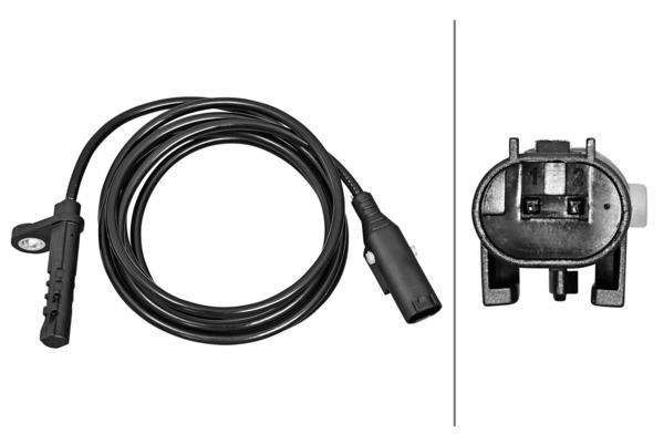 ABS SENSORU ARKA SAG MERCEDES SPRINTER B906 . VW CRAFTER 30-35-50 - HELLA - OEM A9069051101